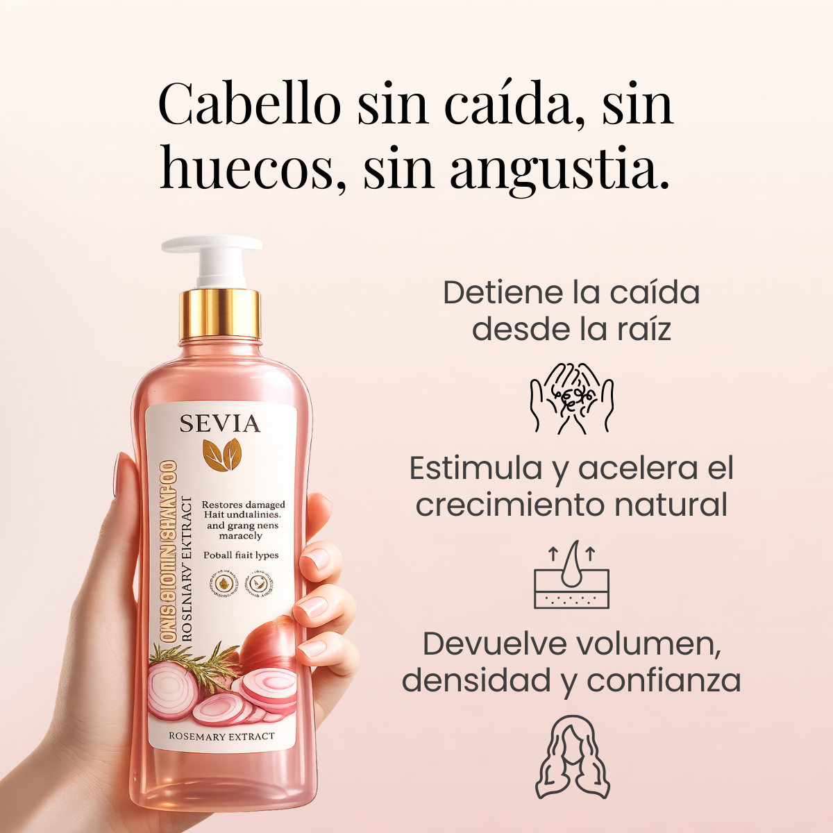 Sevia - Shampoo Reactivador de Microcirculación Capilar