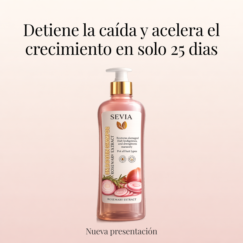 Sevia - Shampoo Reactivador de Microcirculación Capilar